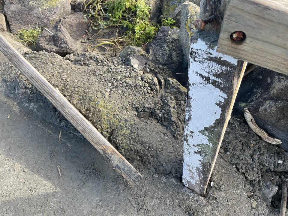 The photograph attached to this parks report