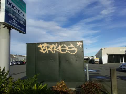 Graffiti, a report photo
