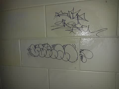 Graffiti, a report photo