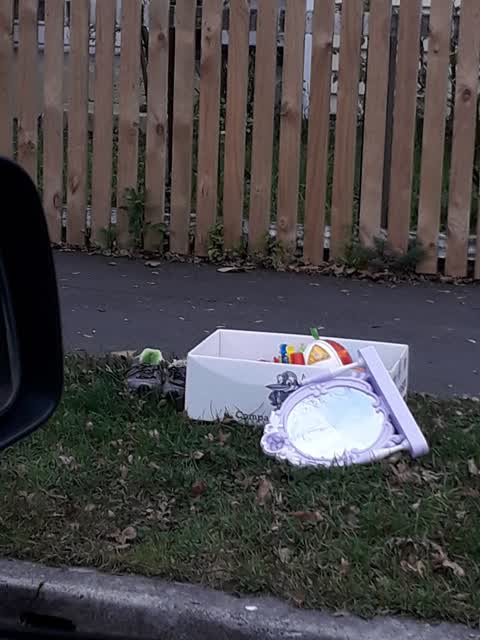 Rubbish/Recycling, a report photo