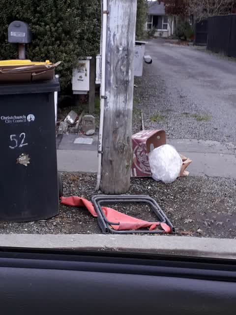 Rubbish/Recycling — a report photo
