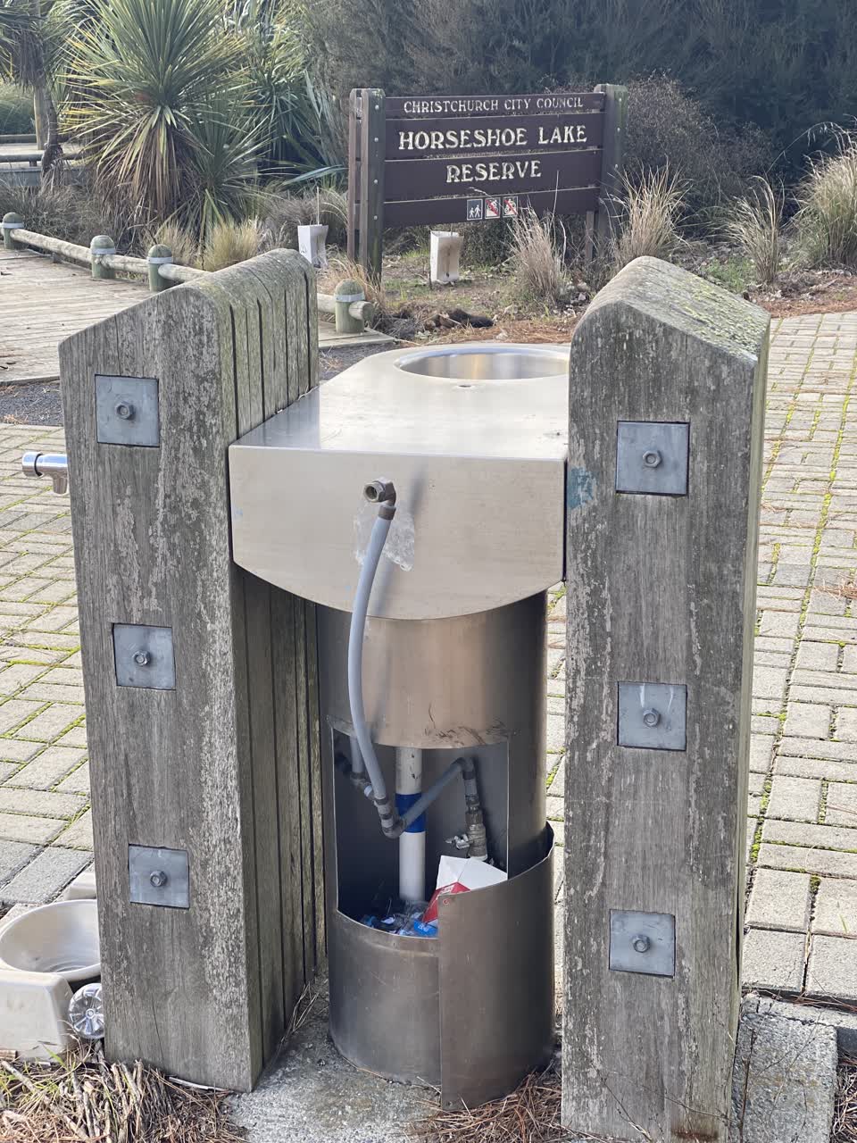 The photograph attached to this parks report