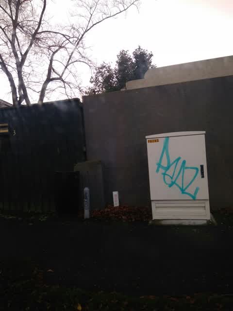 Graffiti, a report photo