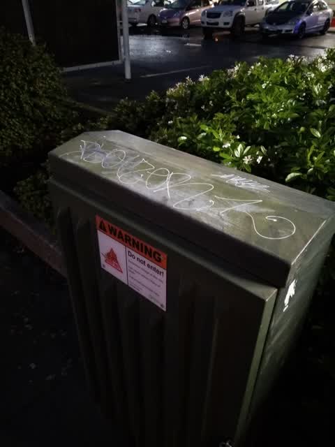 Graffiti, a report photo