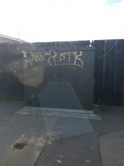 Graffiti, a report photo