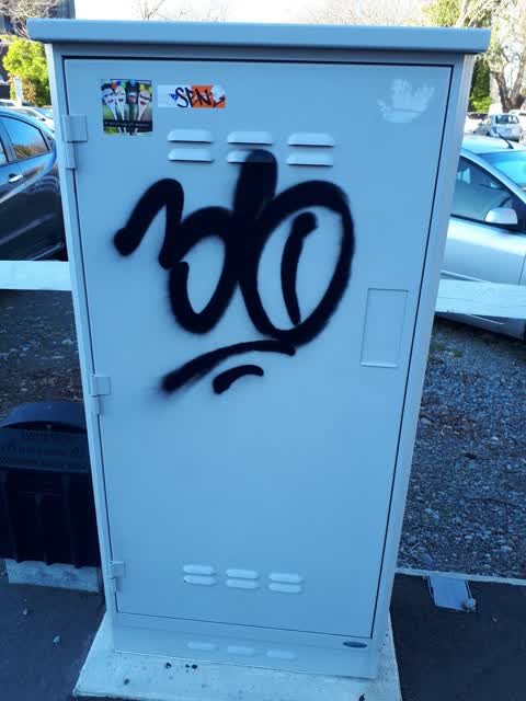 Graffiti, a report photo