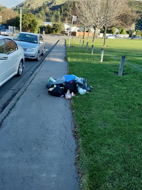Rubbish/Recycling, a report photo