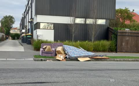Rubbish/Recycling — a report photo