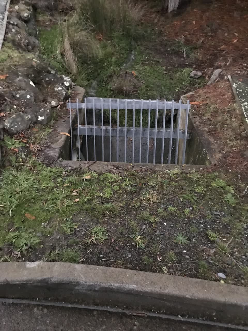 The photograph attached to this wastewater/stormwater report