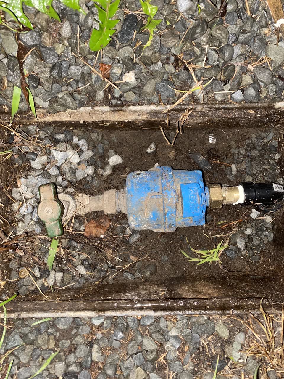 The photograph attached to this water supply report