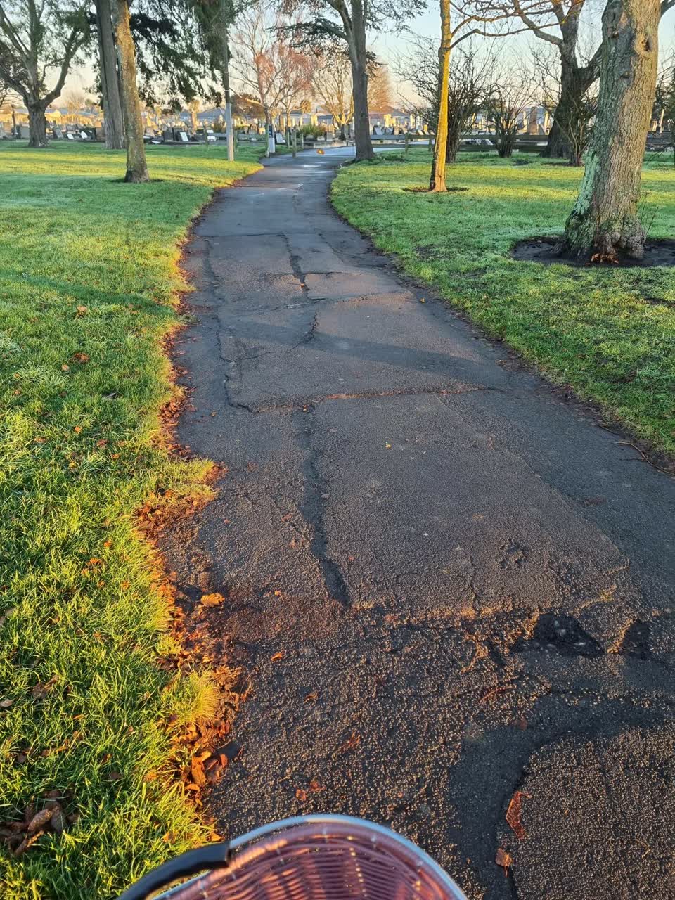 The photograph attached to this parks report