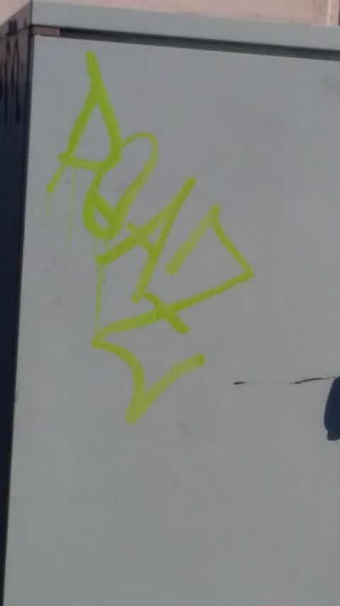Graffiti, a report photo