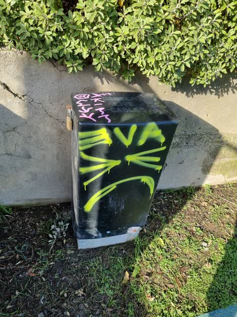Graffiti, a report photo