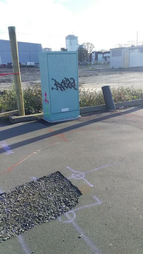 Graffiti, a report photo