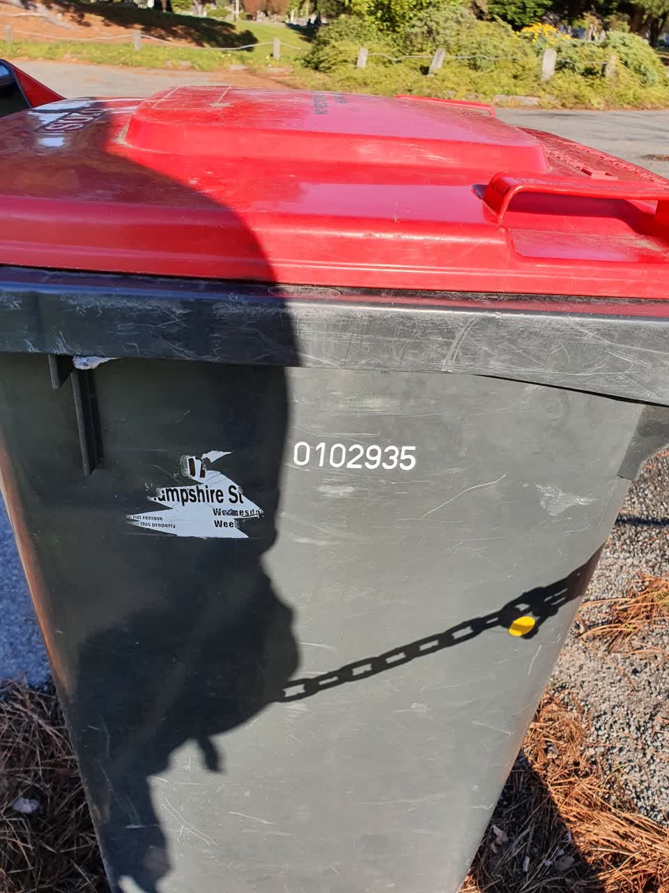 The photograph attached to this parks report