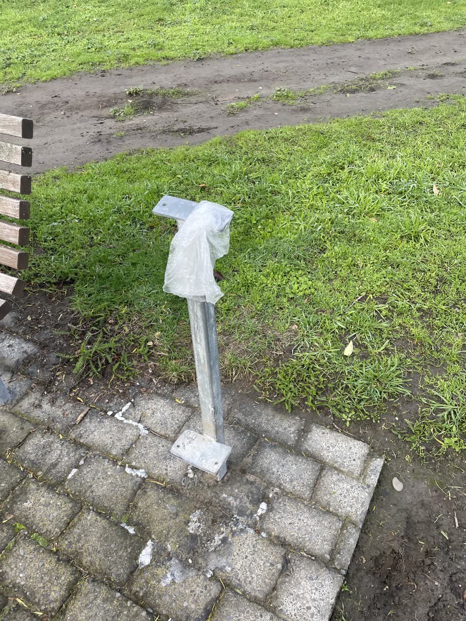 The photograph attached to this parks report