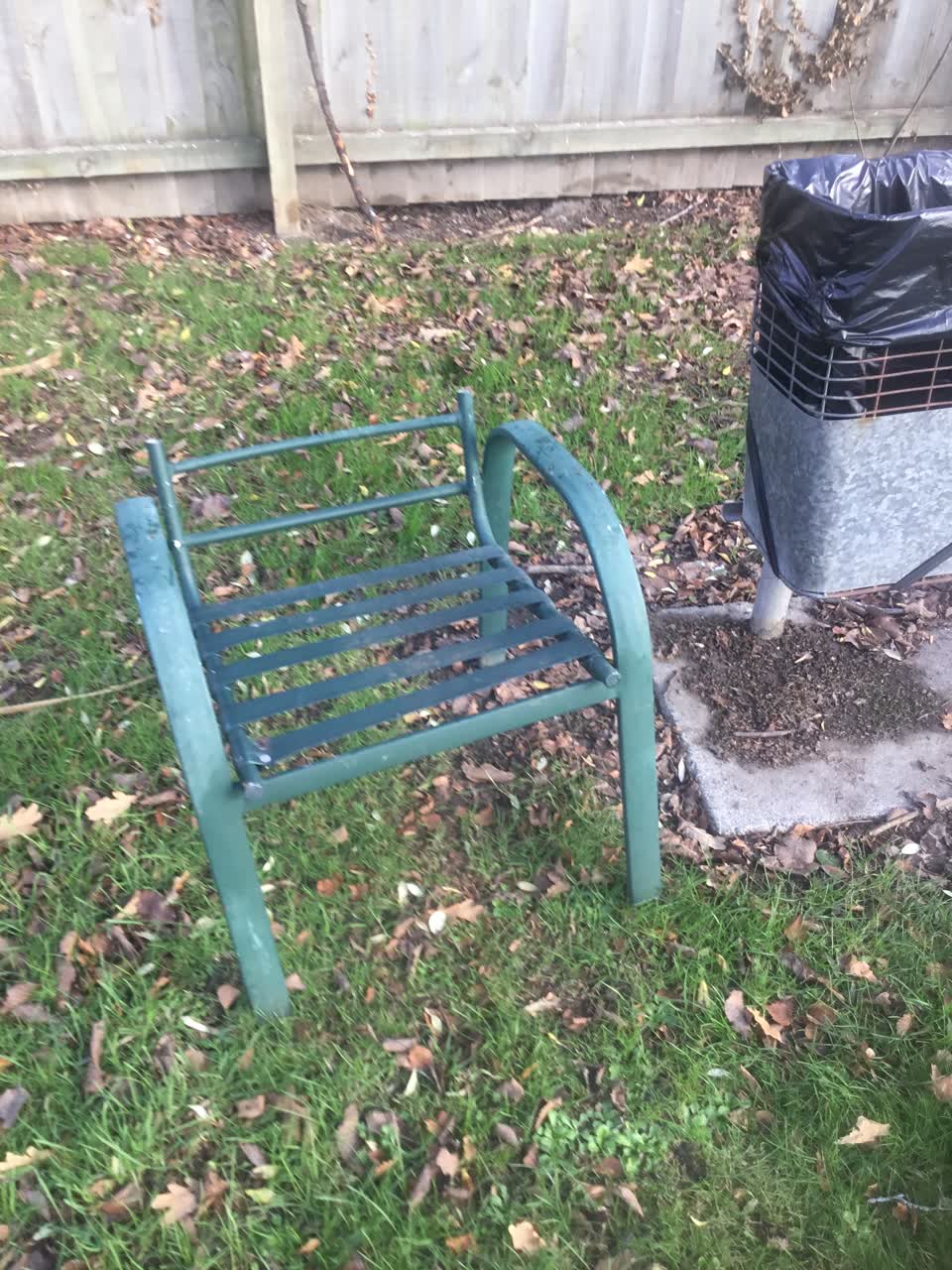 The photograph attached to this parks report