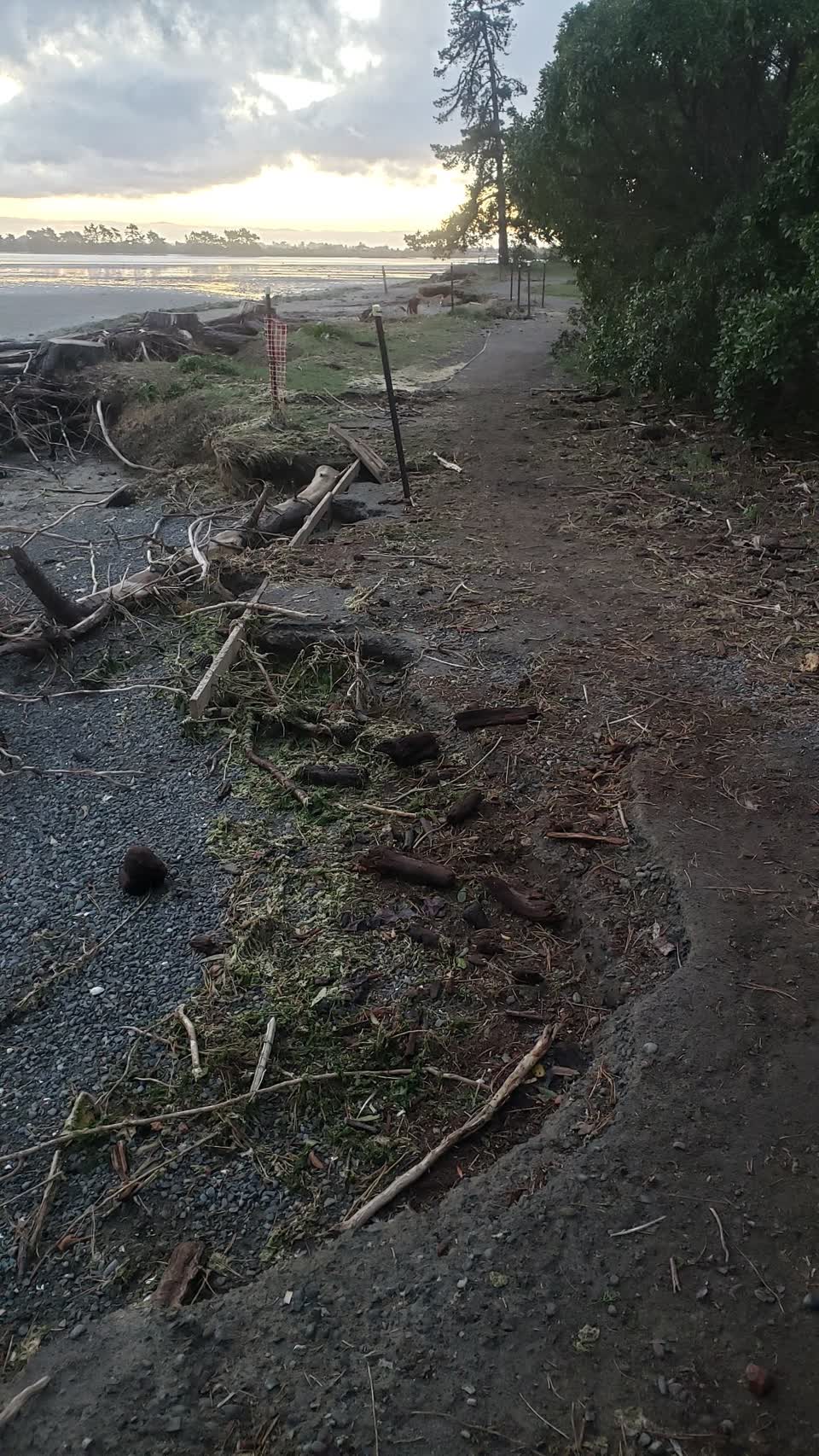 The photograph attached to this parks report