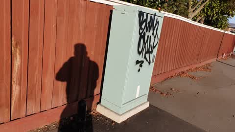 Graffiti, a report photo