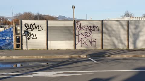 Graffiti, a report photo