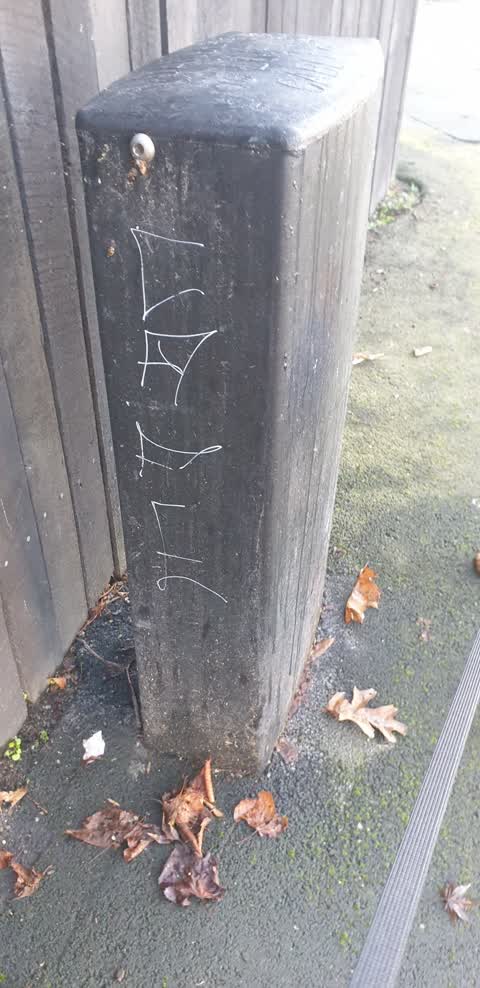 Graffiti, a report photo