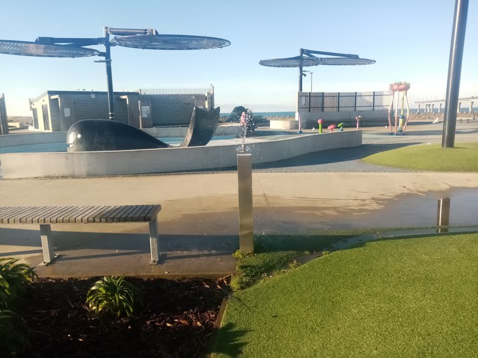 The photograph attached to this parks report