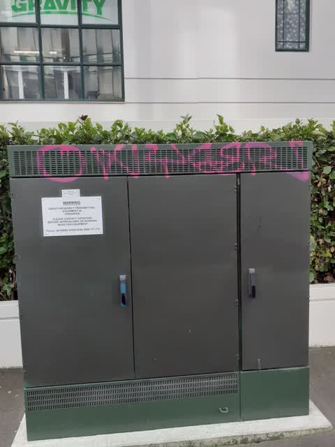 Graffiti, a report photo