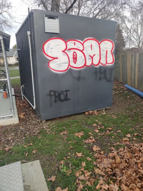 Graffiti, a report photo