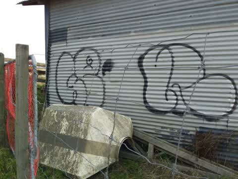Graffiti, a report photo