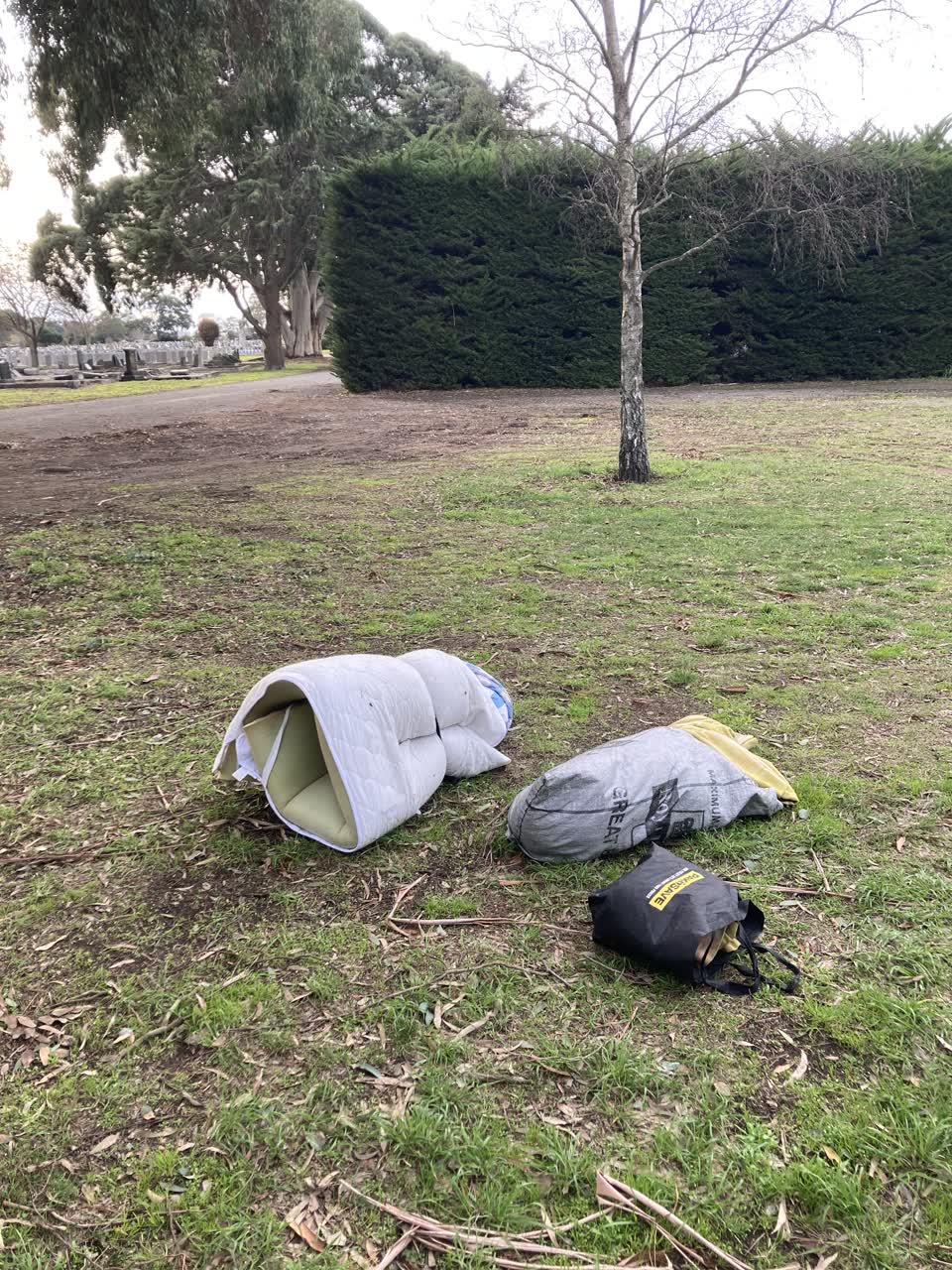 The photograph attached to this parks report