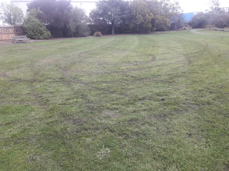 The photograph attached to this parks report