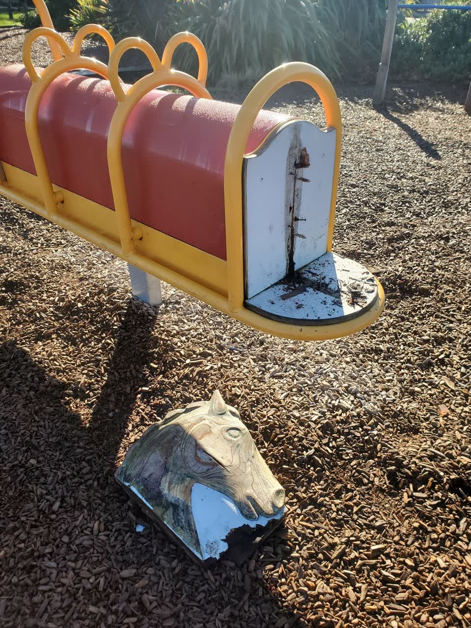 The photograph attached to this parks report
