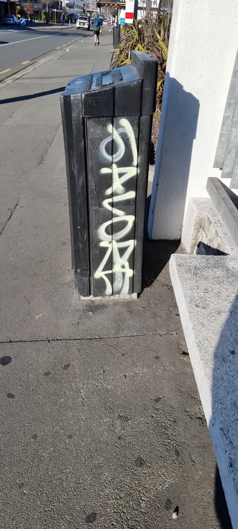 Graffiti, a report photo