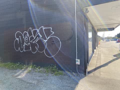 Graffiti, a report photo