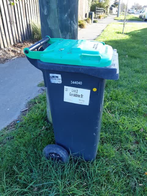 Rubbish/Recycling — a report photo