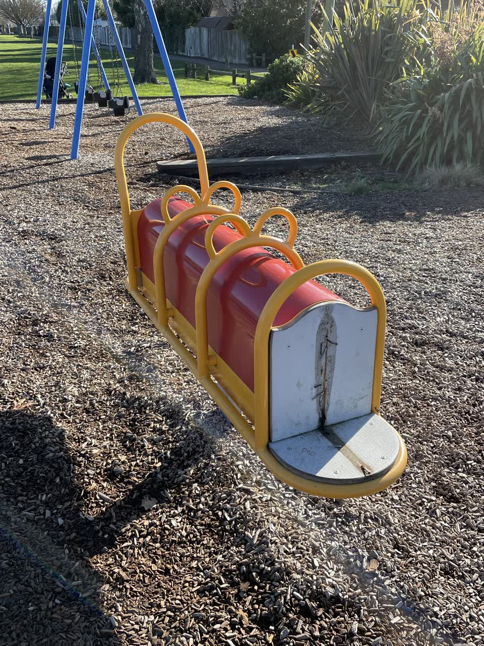 The photograph attached to this parks report
