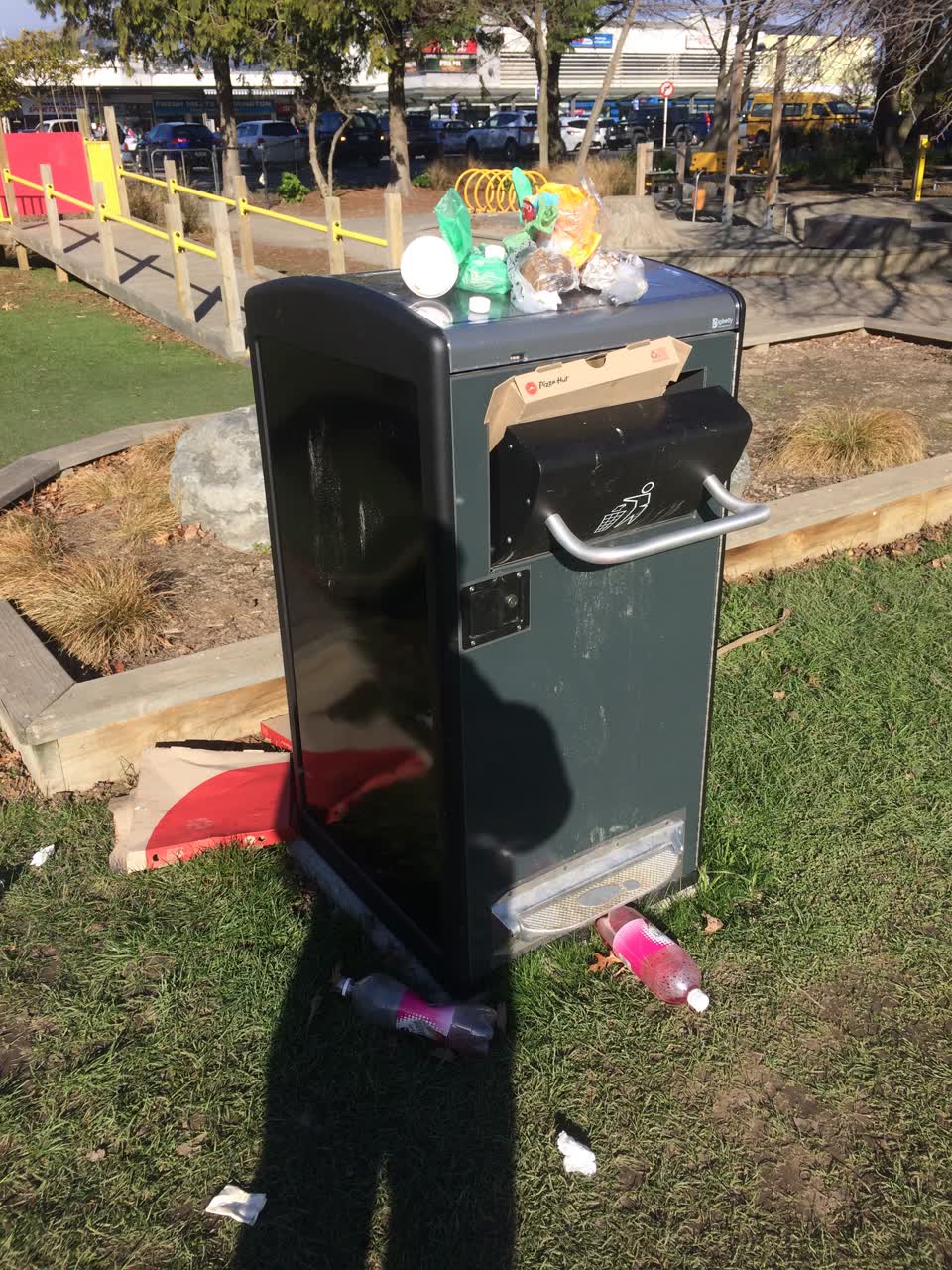 The photograph attached to this parks report