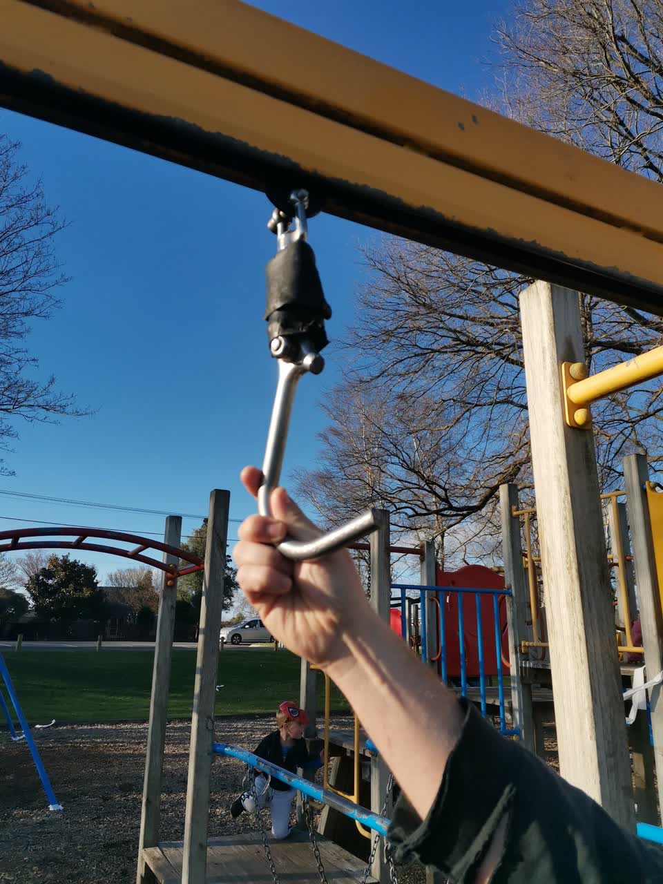 The photograph attached to this parks report