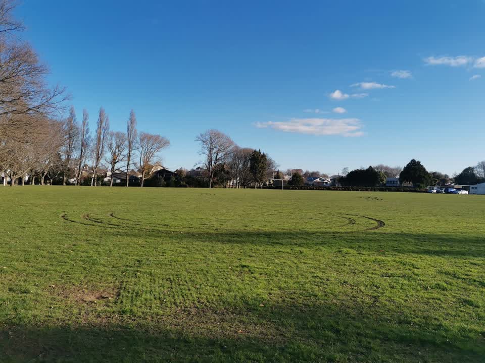 The photograph attached to this parks report