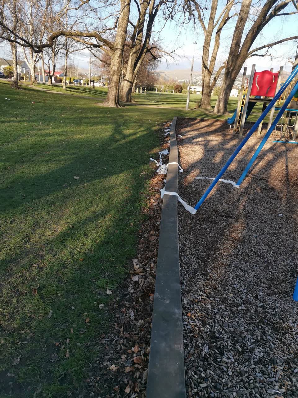 The photograph attached to this parks report