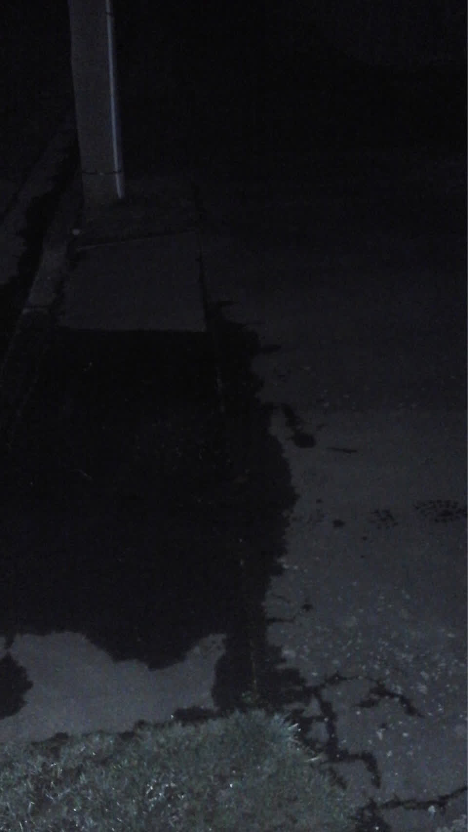 The photograph attached to this flooding report
