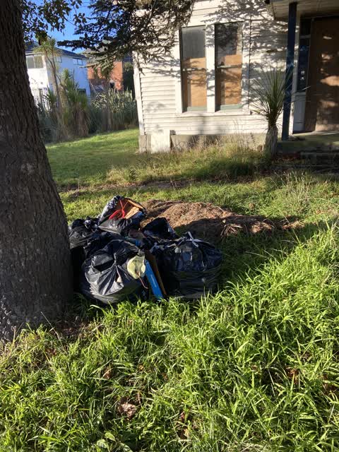 Rubbish/Recycling, a report photo
