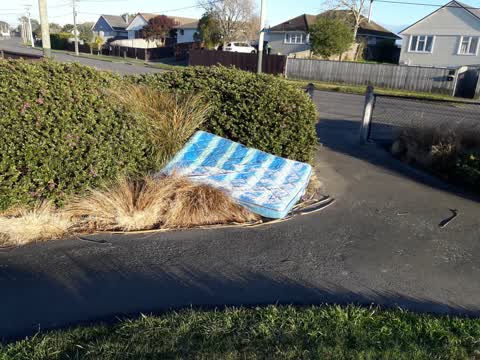 Rubbish/Recycling, a report photo