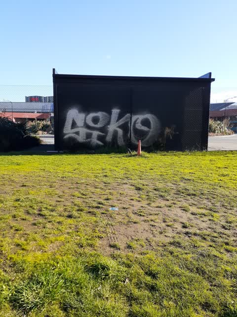 Graffiti, a report photo