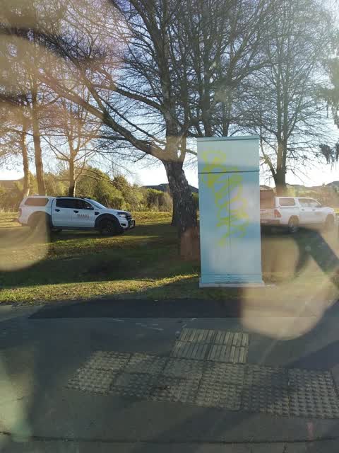 Graffiti, a report photo