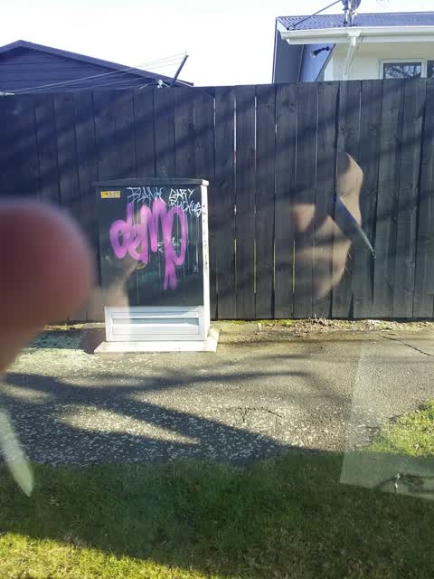 Graffiti, a report photo