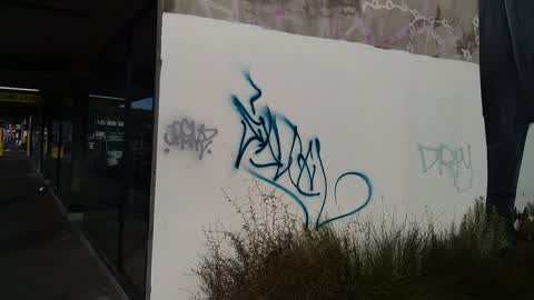 Graffiti, a report photo