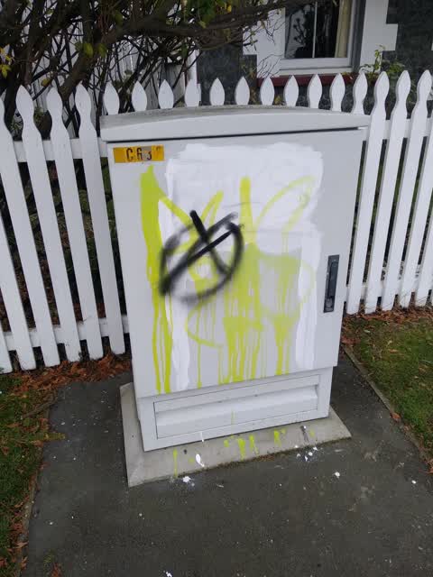 Graffiti — a report photo