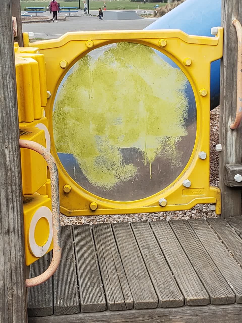 The photograph attached to this parks report