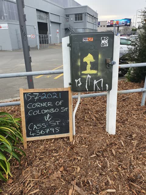 Graffiti — a report photo